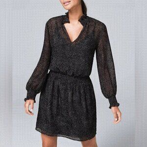 White House Black Market Soft Blouson Dress Size Small